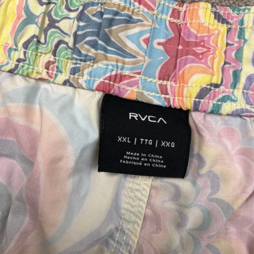RVCA Board Shorts Mens XXL Pink Multi Psychedelic Mandala 17